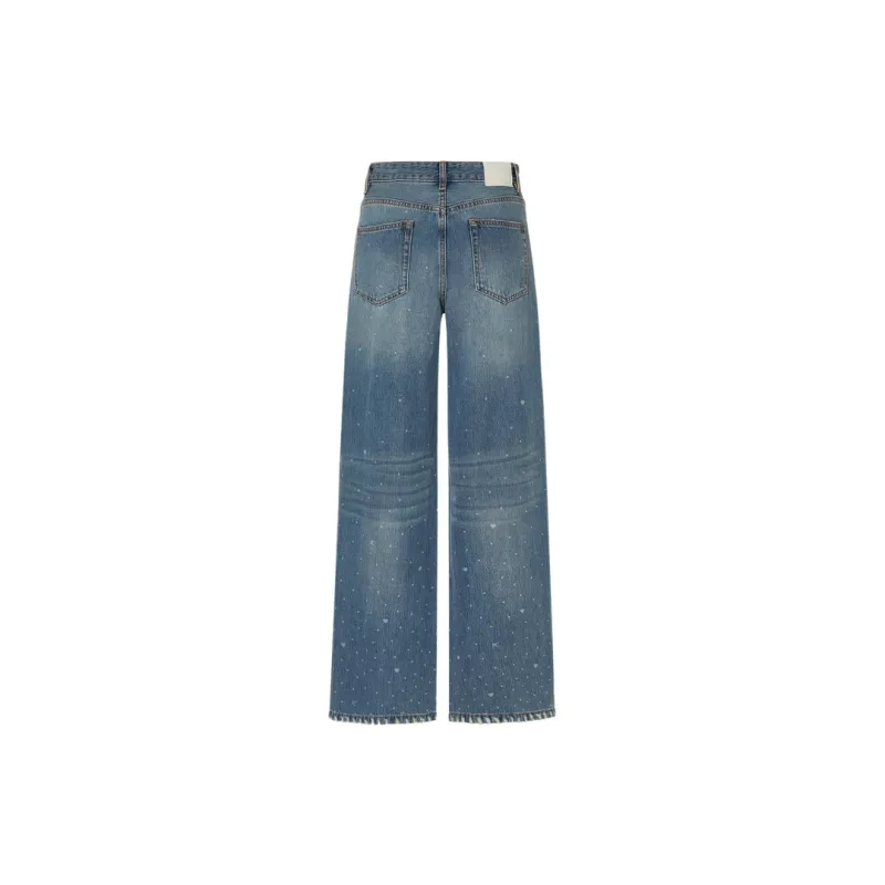 MO&CO Jeans Women's Denim Blue-1