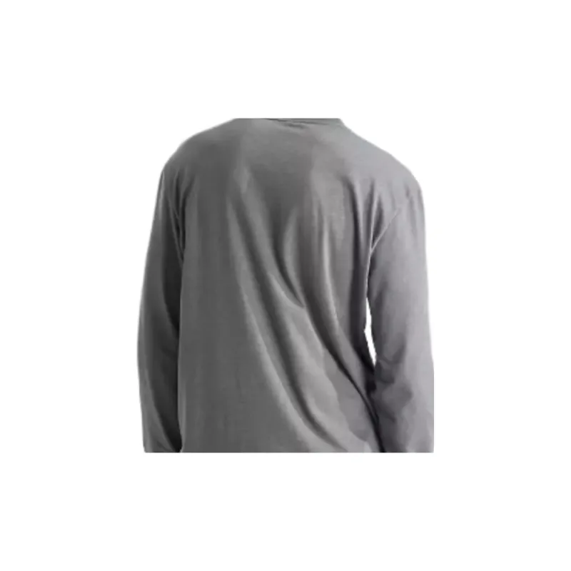 THE NORTH FACE Men's Long Sleeve Evolution Tee T Shirt Men's Medium Gray-2