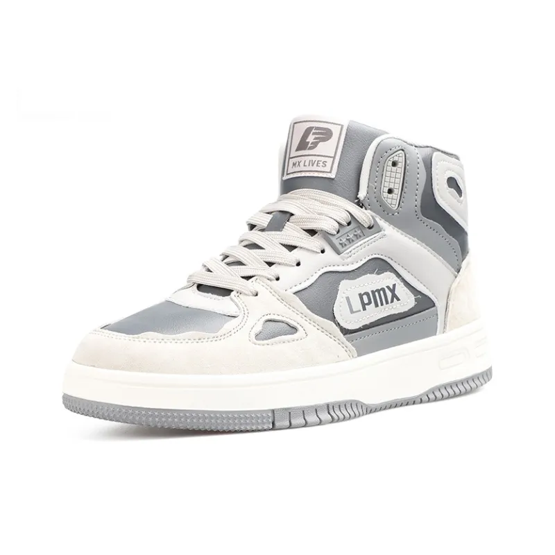 LPMX Anti-Slip Wear-Resistant High-Top Skateboard Shoes Men's-16