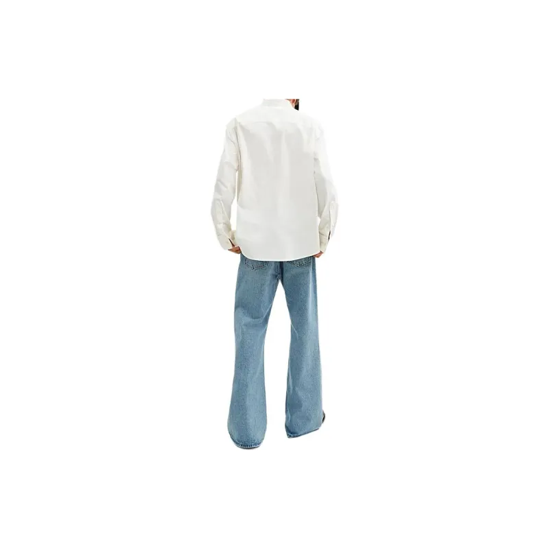 COACH Shirts Men Ivory White-2