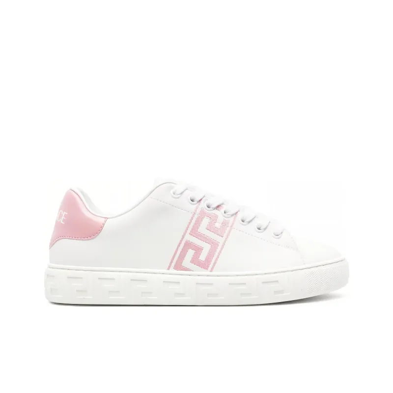 VERSACE Greca-embroidered Sneakers-1