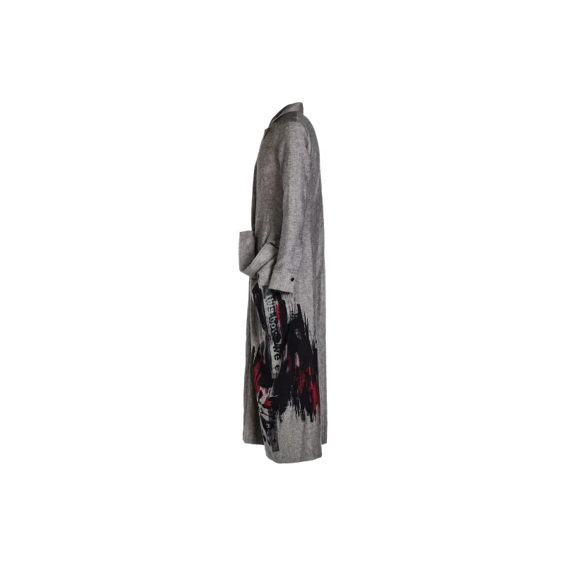 Yohji Yamamoto Y's FW24 Long-Sleeved Dresses Women's Gray-2