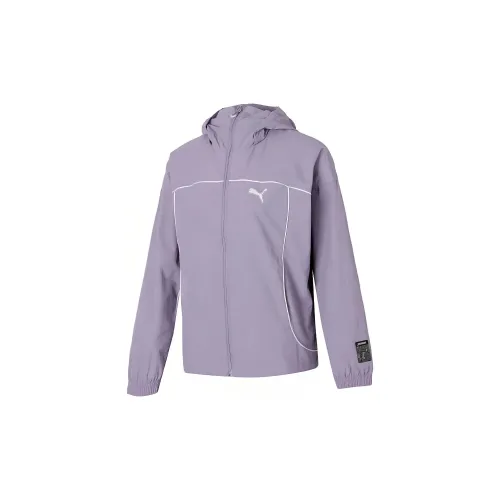 PUMA Jackets Women's Purple