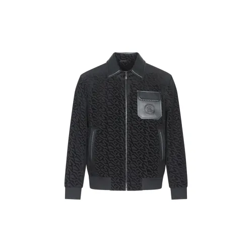 ANDREW MACKENZIE Jackets Men Black