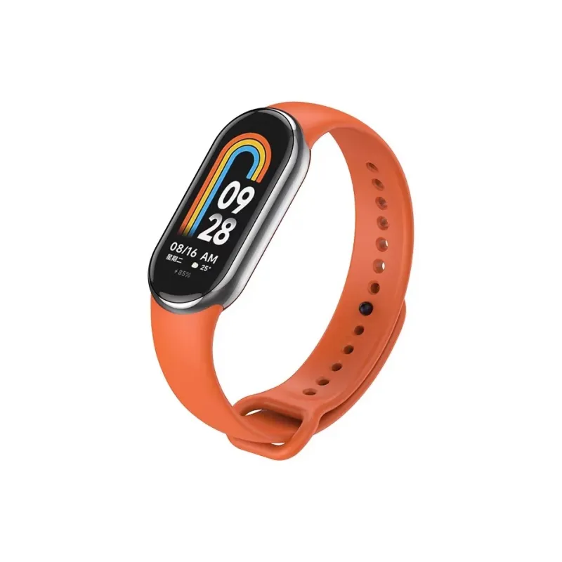 Watchbond Compatible With Xiaomi Smart Band 9 Xiaomi Compatibility Watch Band Dedicated Interfaces Silicone Material-6