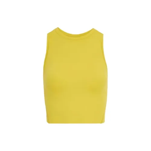 On Movement Sleeveless Sports Shirts Women's Yellow