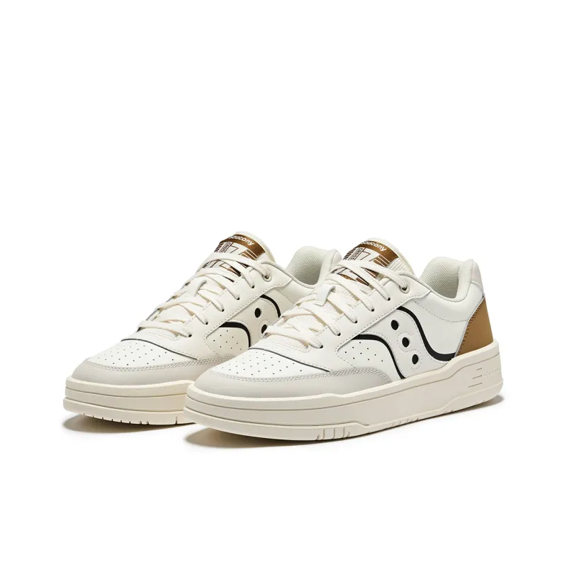 Saucony Low Top Casual Shoes Unisex Beige Brown-3
