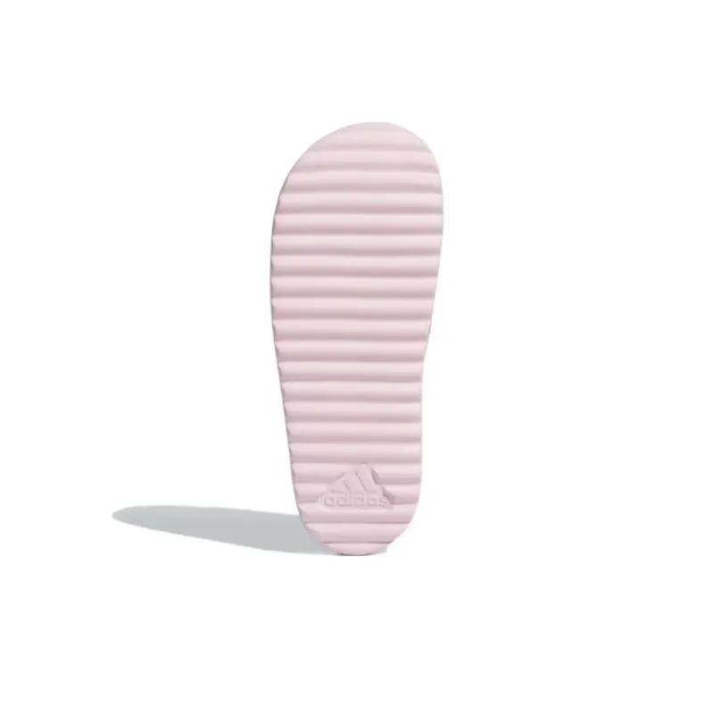 Adidas Adilette Platform Slides Core Black Clear Pink Women's-4