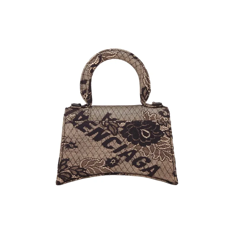 Balenciaga Hourglass Laced Xs Shoulder Bag-3