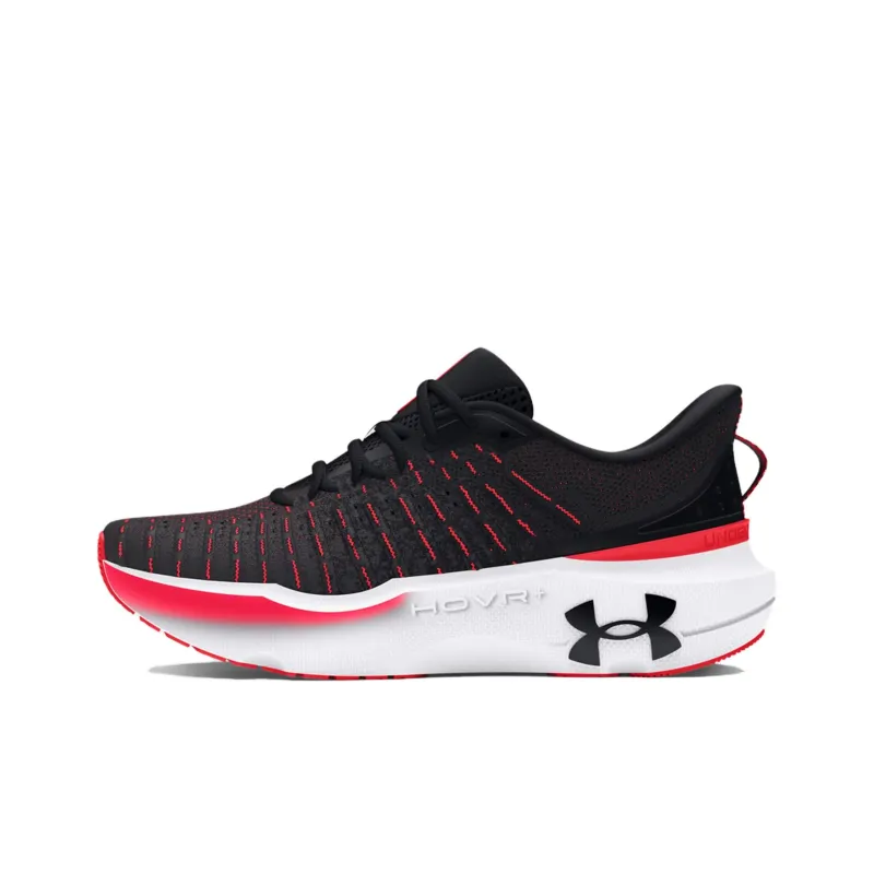 Under Armour Infinite Elite Support Anti-Slip And Wear-Resistant Low-Top Running Shoes Women's Black-0