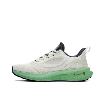 XIDELONG Running Shoes Unisex Low Top Cherry Blossom Pink, Amber Black, Lily Tea Green