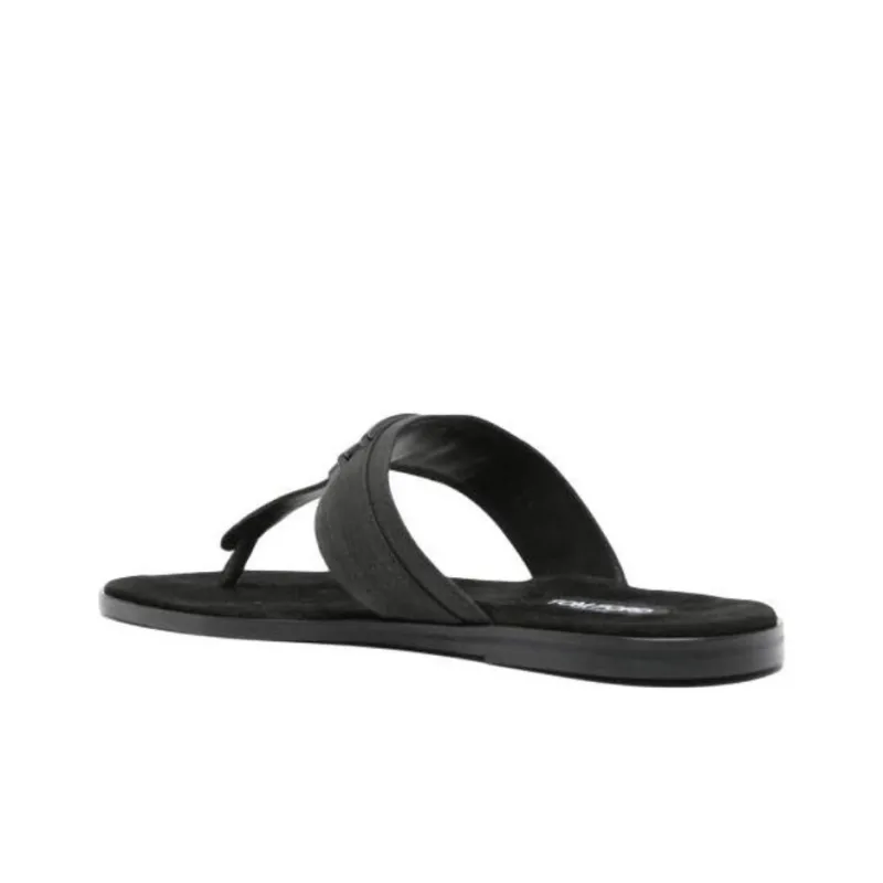 TOM FORD Brighton Flip Flops Men's Black-3