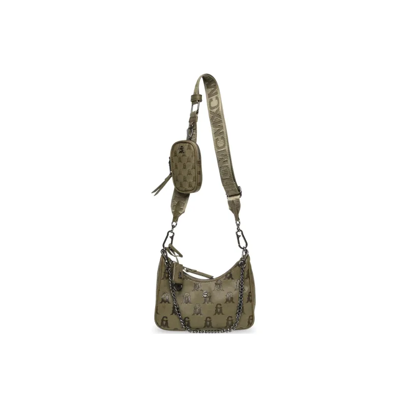 STEVE MADDEN Synthetic Material Shoulder Bag Crossbody Bag Women's Green-0