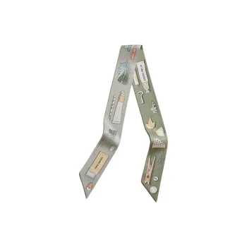HERMES Mulberry Silk Silk Scarves Women's Multicolor