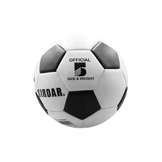 SIRDAR Size 4 5 Size Soccer PVC Machine Stitched Soccer Ball Unisex Black White-2