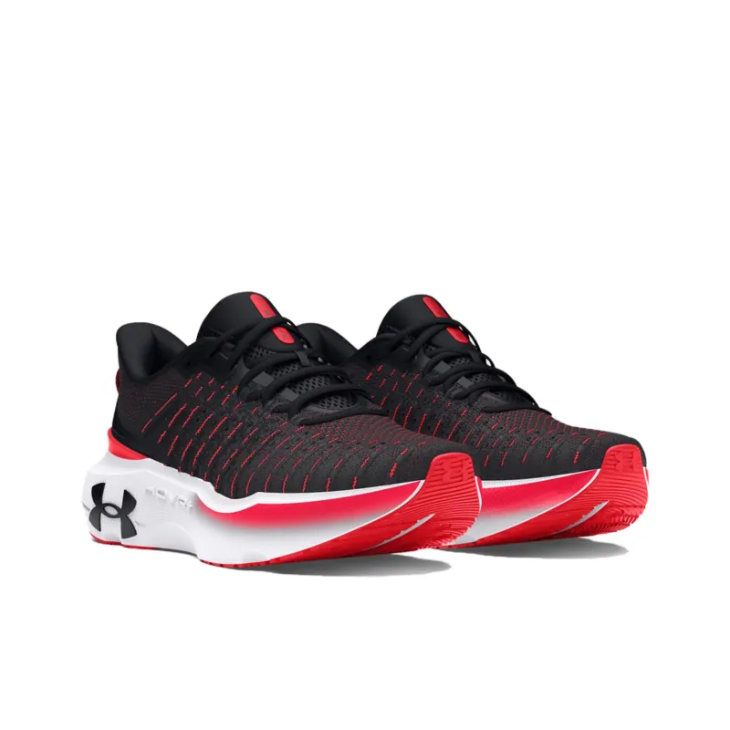 Under Armour Infinite Elite Support Anti-Slip And Wear-Resistant Low-Top Running Shoes Women's Black-4