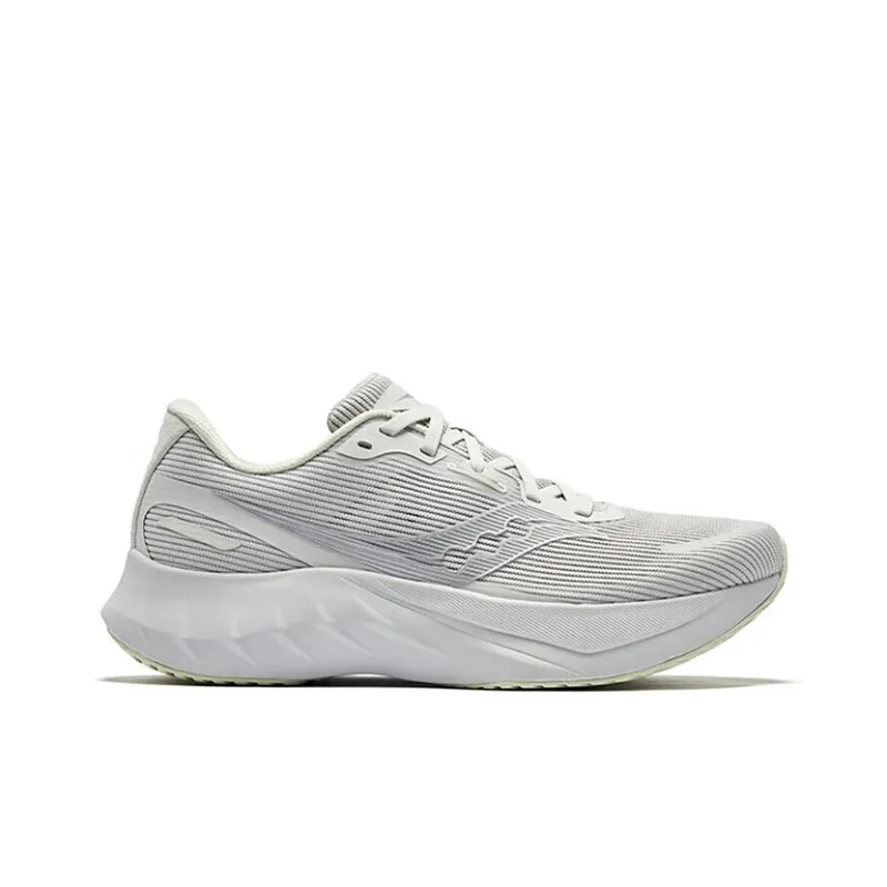 Saucony TIDE 2 Anti Slip Wear Resistant Low Top Casual Running Shoes Men's Gray Green-1
