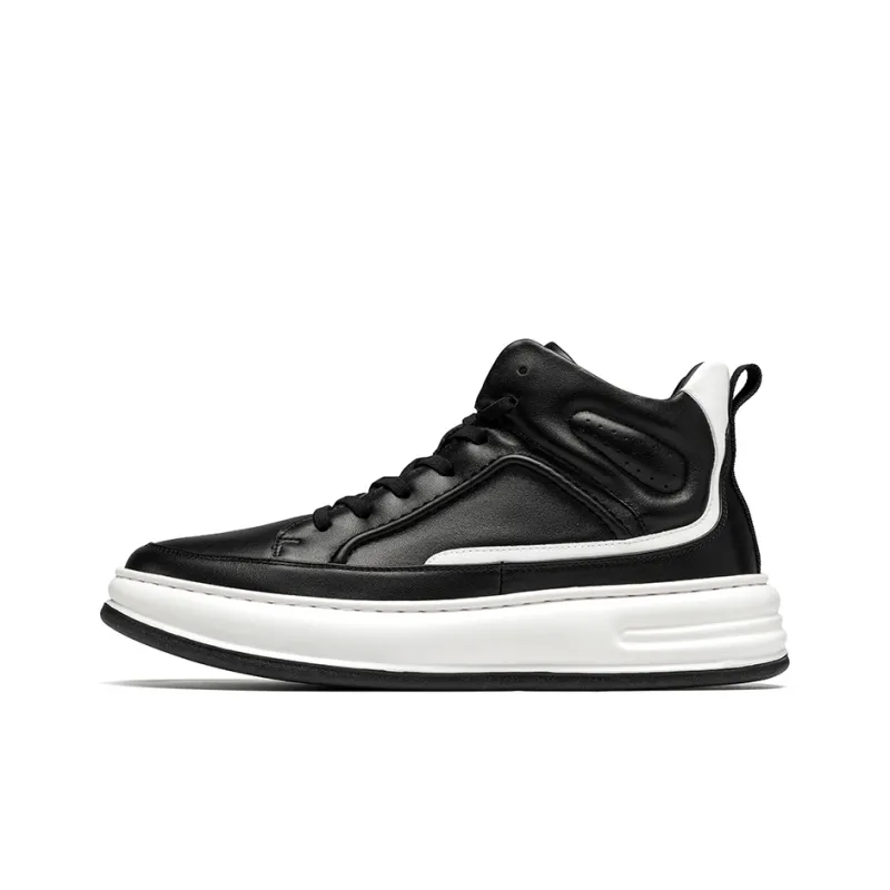 Anthony Miles Cushioning Height Increasing High-Top Skateboard Shoes Men's-0