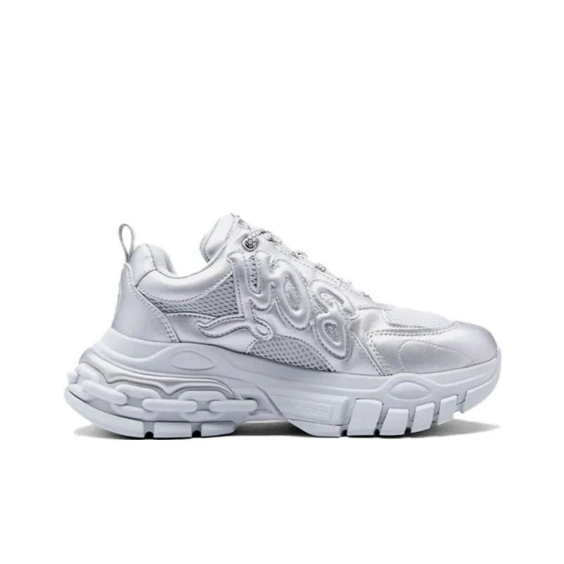 Boy London Low Top Chunky Sneakers Unisex Silver-1