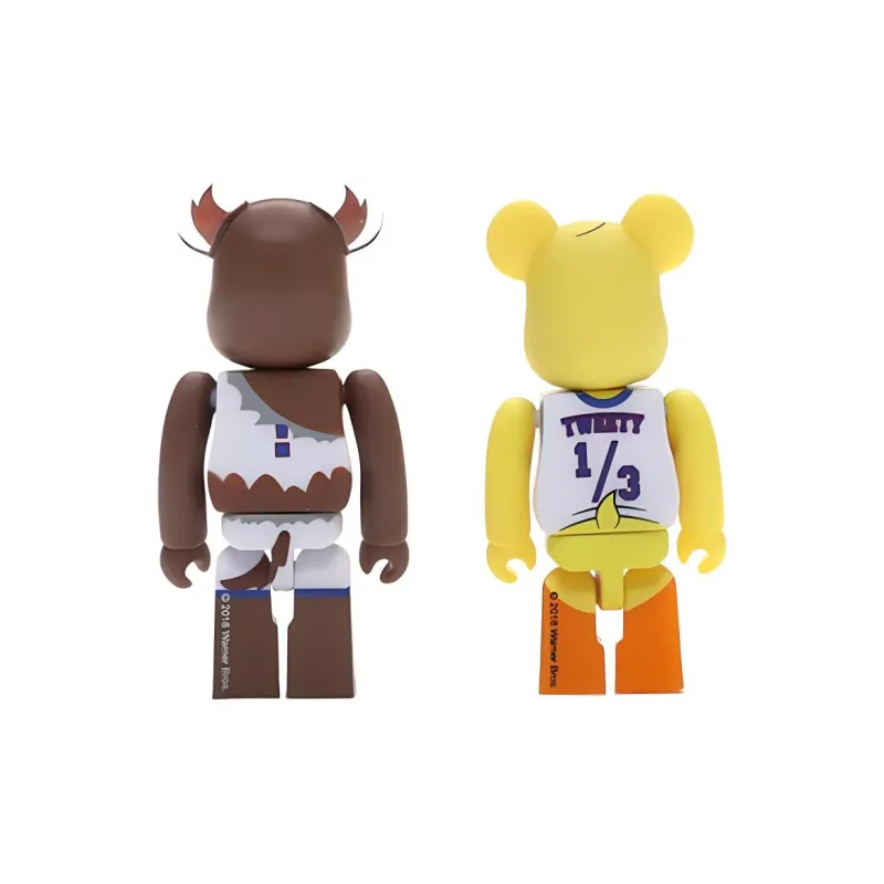 BE@RBRICK Space Jam Tweety & Tasmanian Devil 2 Pack Multi-2