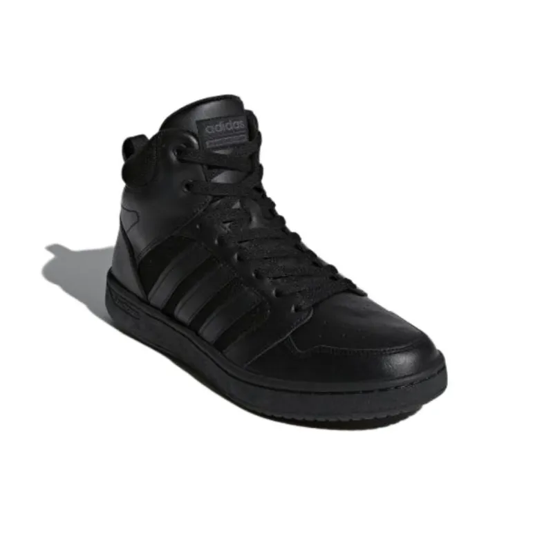 Adidas Cloudfoam Super Slip-Resistant Mid-Top Skateboard Shoes Men's Black-2