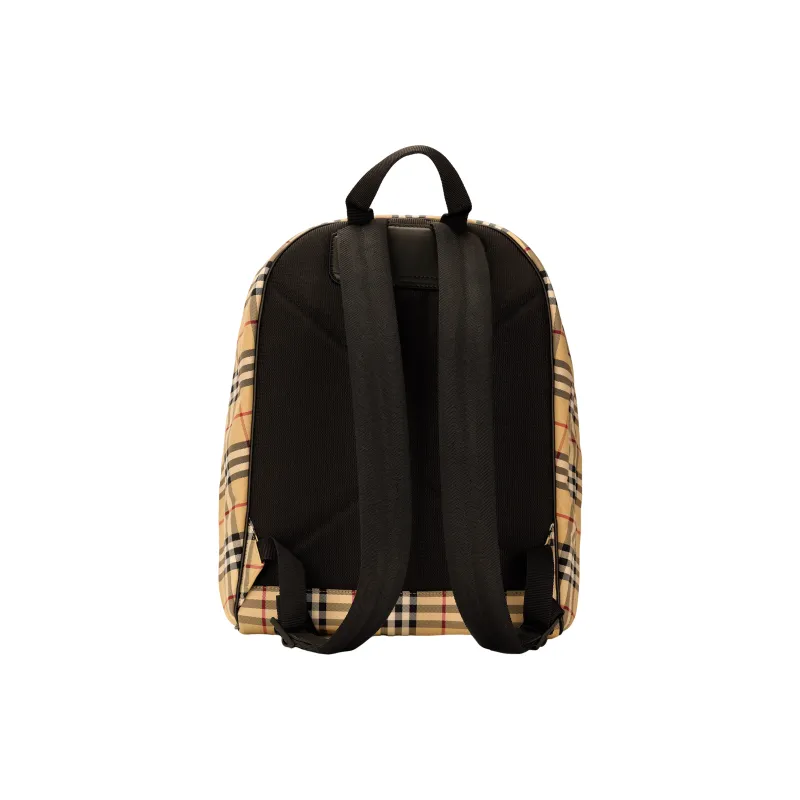 Burberry Fabric Backpack Men's Yellow & Multicolor-4