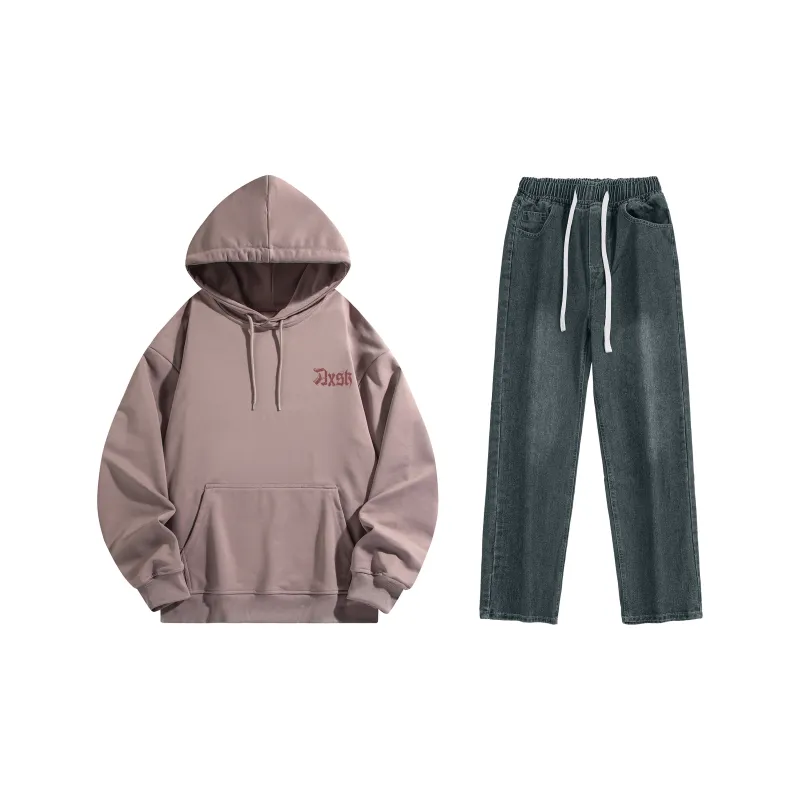 A.X.S.K Sweatshirt Sets Unisex-290