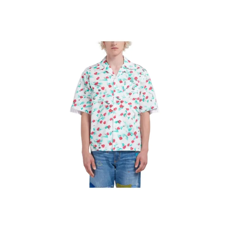 MARNI Poplin Bowling Shirt-4