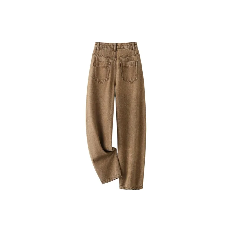 IHIMI Jeans Women's Coffee Brown-1
