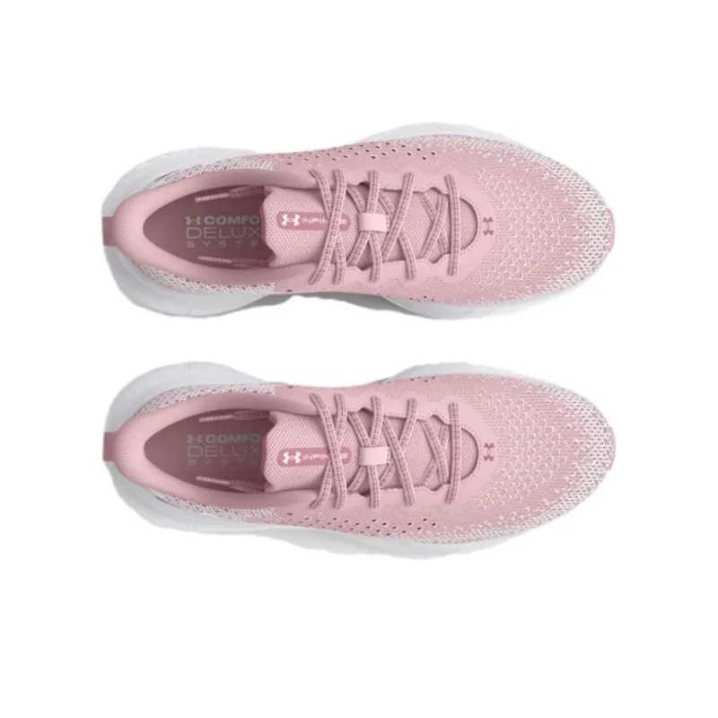 Under Armour Anti Slip Wear Resistant Low Top Casual Running Shoes Women's Pink-3