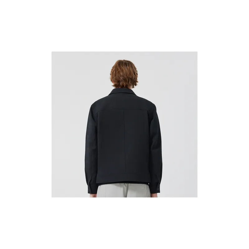 Cabbeen Jackets & Coats Men's Coal Black-5