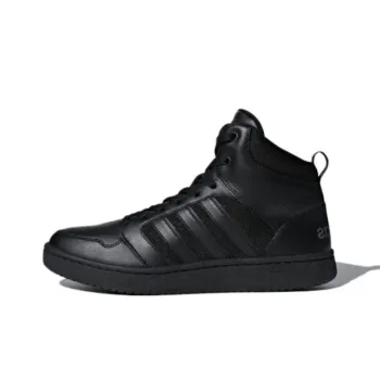 Adidas Cloudfoam Super Slip-Resistant Mid-Top Skateboard Shoes Men's Black