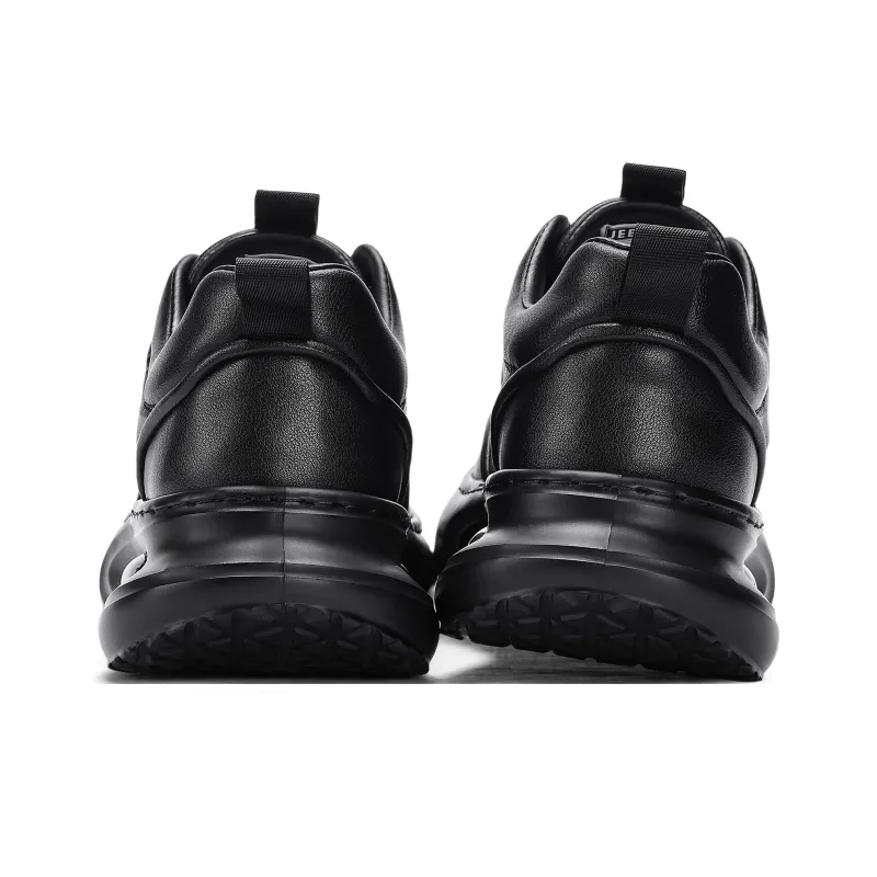 JEEP SPIRIT Skateboard Shoes Men Low Top Graphite Black-3