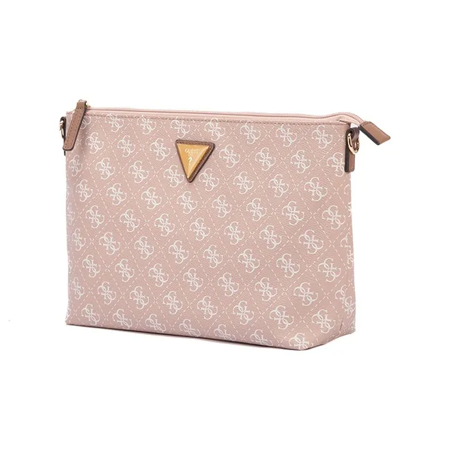 GUESS PU Combo Bag Tote Bag Shopping Bag Crossbody Bag Shoulder Bag Regular Women's Cherry Blossom Pink-4
