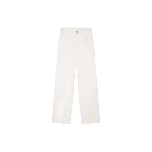 Ouyang Jeans Women's Milk Tea White