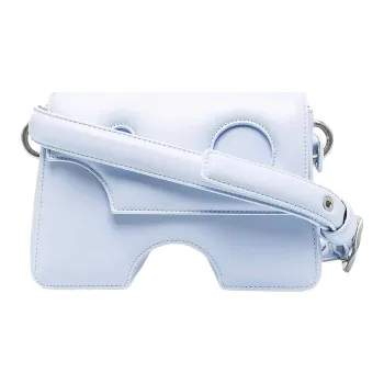 OFF WHITE Burrow 22 Shoulder Bag Light Blue