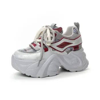 NRDROFFICIAL Chunky Sneakers Women's Low Top Beige