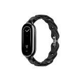 [Cut-Out Silicone Bracelet ★ Fashion Black Buckle]Black