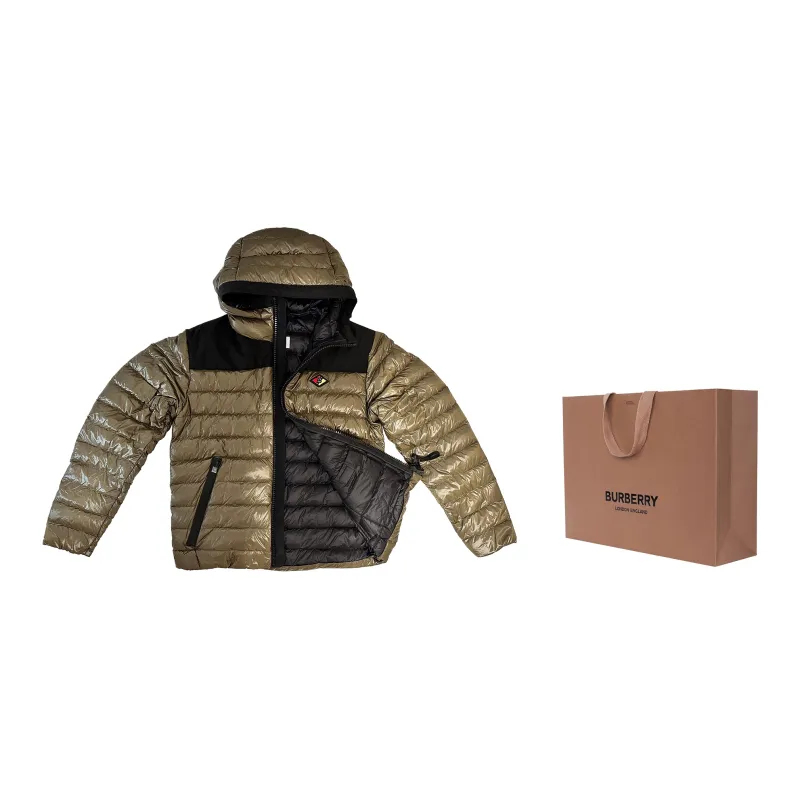 Burberry FW22 Puffer Jacket Men's Army Green-3