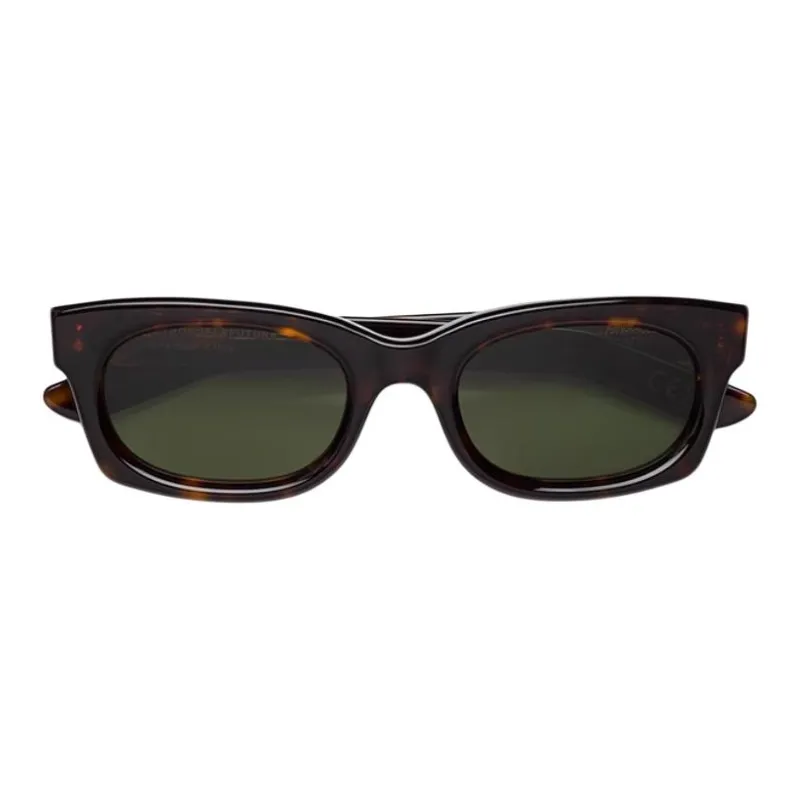 Retrosuperfuture Plate Frame Rectangular Eyeglass Frames Unisex Tortoiseshell-1