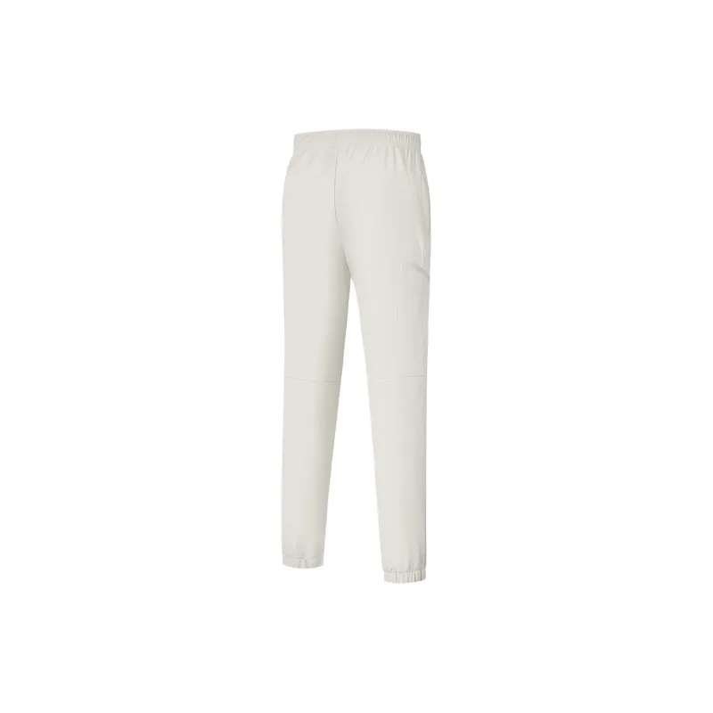 QIAODAN Mountain God Series Casual Pants Men Smoke White-1