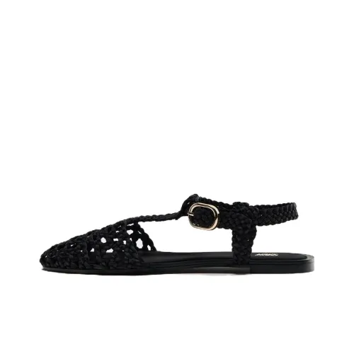 ZARA Roman Sandals Women's Black