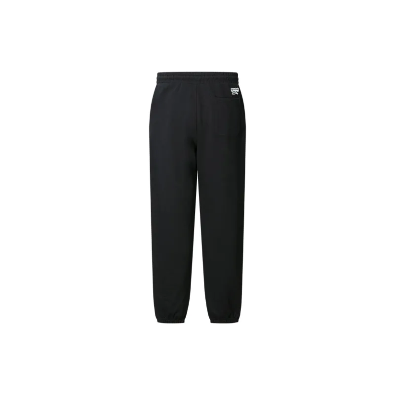 Reebok Knitted Sports Pants Unisex Black-1