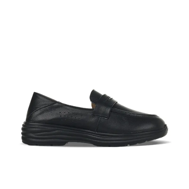 Cherry Blossoms Loafers Women's Black-1