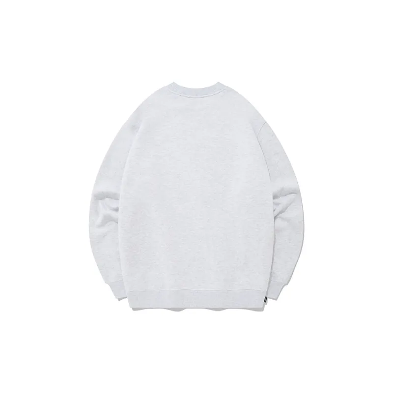 COVERNAT Sweatshirt Fall Unisex Light Gray-1