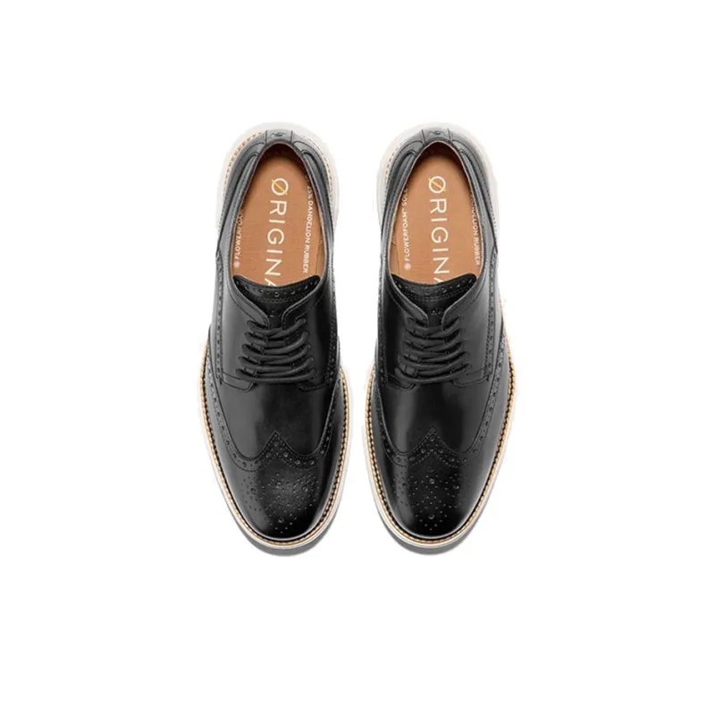 COLE HAAN Casual Shoes Men's Bright Black White Base-2