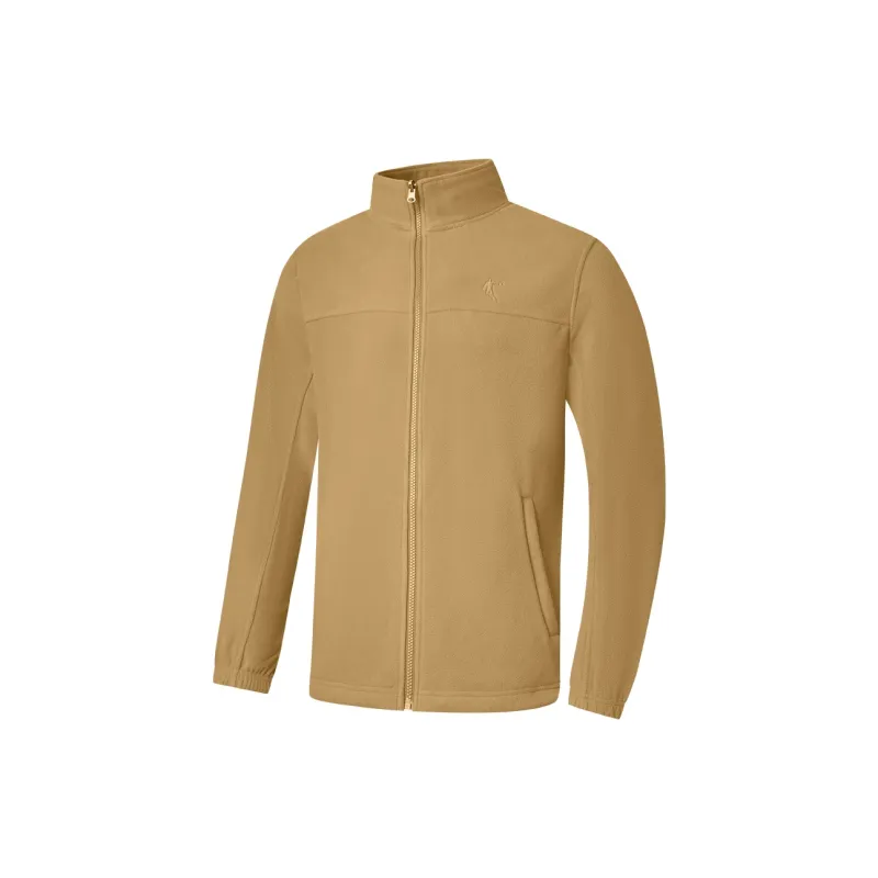 QIAODAN Mountain God Series Water Resistant Windproof And Water Repellent Windbreaker Jacket Men's Congo Color-4