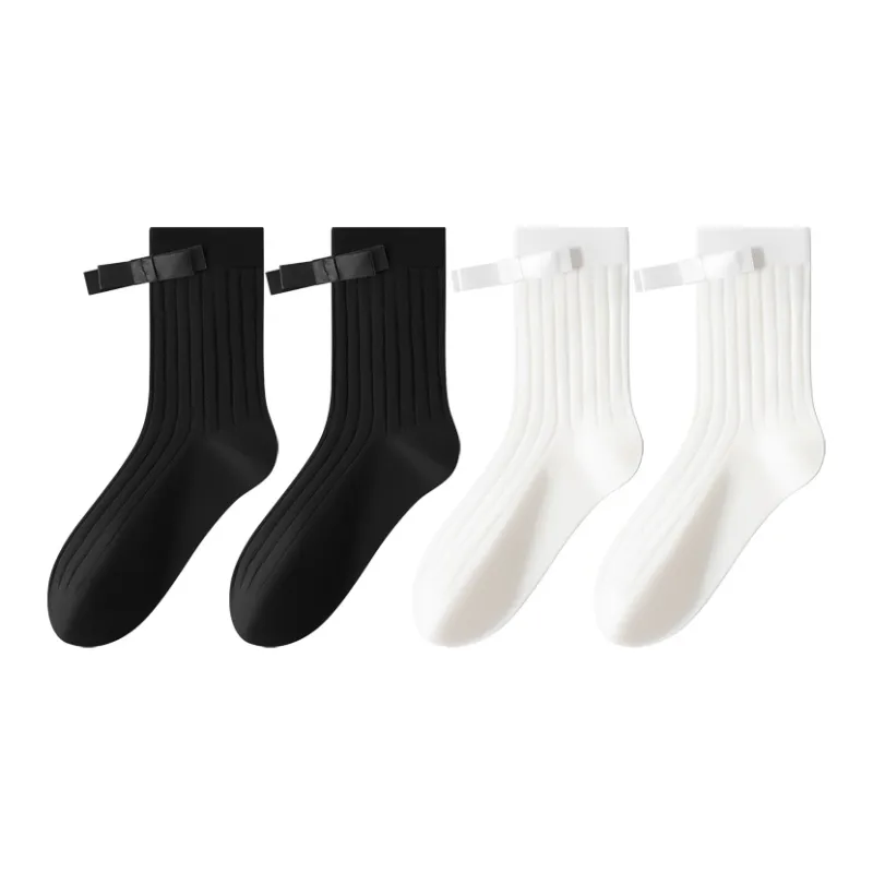 MIIOW Trend Party Series Mid Calf Socks Women's 4 Pack-8