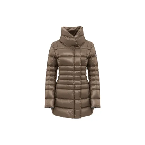 Colmar Down Jackets Women's Deep Coffee Cream Brown