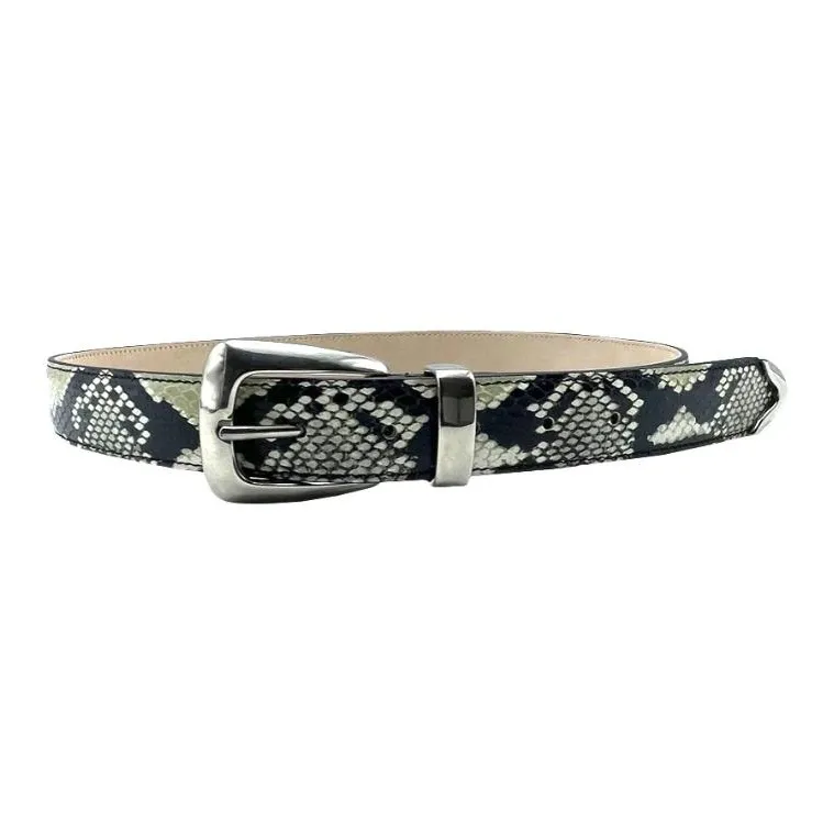 KHAITE Benny Embossed Buckled Belt-1